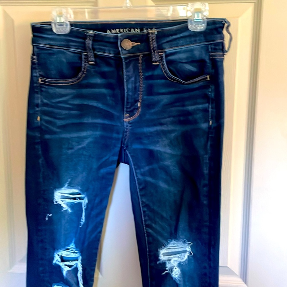 American Eagle distressed jeans